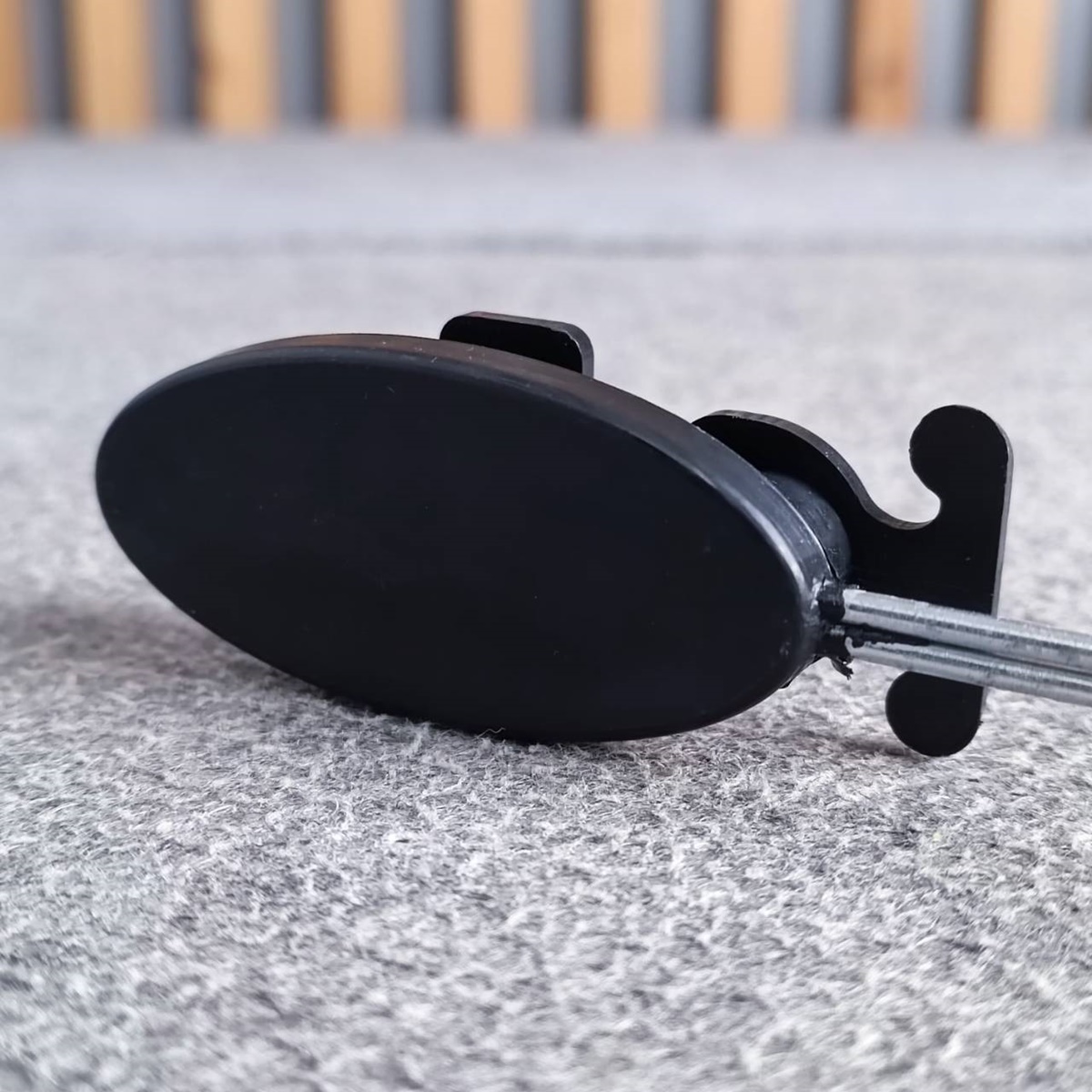 แพ็ค50อัน ตุ๊กตาจับสายดรอปวาย DROP WIRE CLAMP ตุ๊กตายึดสาย สีดำ ตัวยึดสาย แค้มดรอปวาย เอไอ-ไพศาล