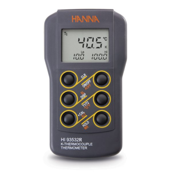 K-Typ 2-Kanal ++ Hand-Thermometer