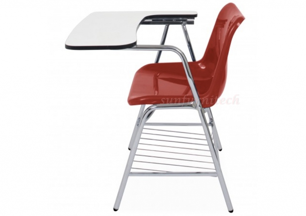 เก้าอี้แล็คเชอร์เปลือกโพลี แผ่นรองเขียนขนาดกว้าง ใหญ่พิเศษ Taiyo รุ่น CP-03LCR