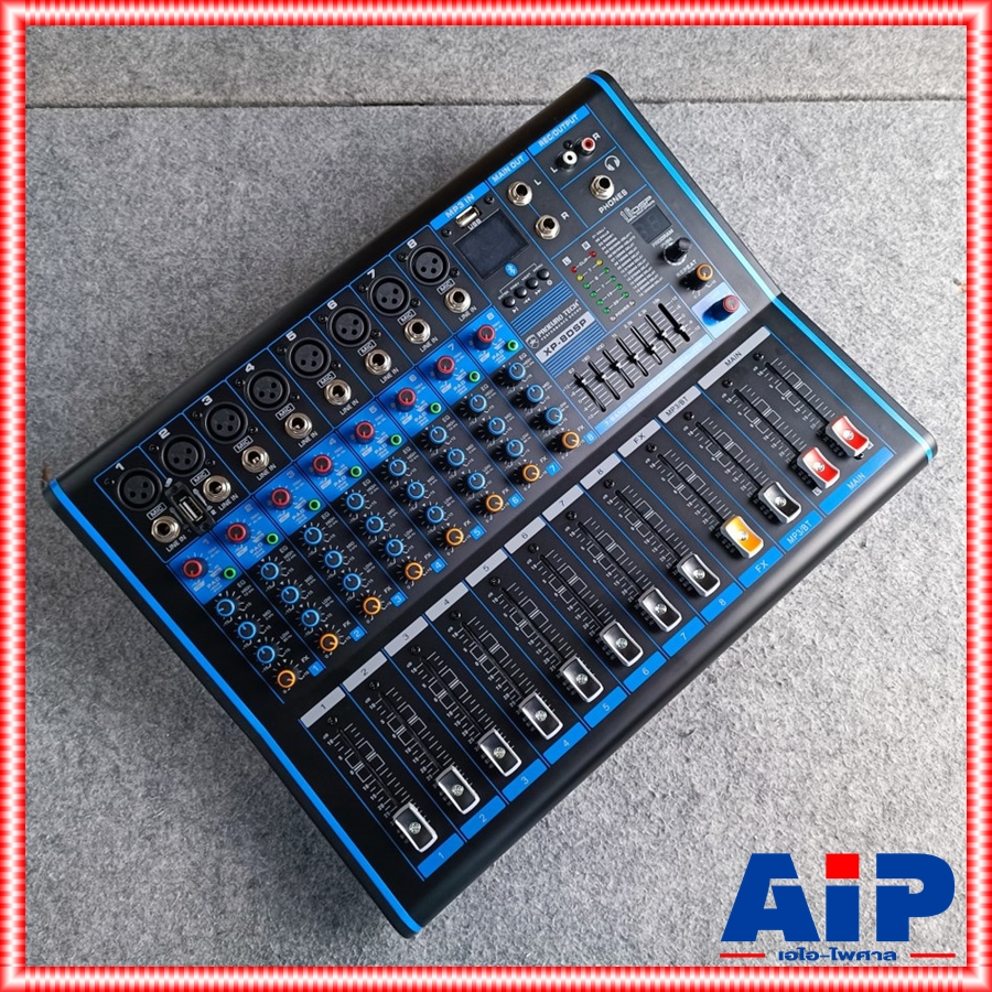 PROEUROTECH XP-8DSP MIXER มิกซ์ มิกเซอร์ XP8DSP เครื่องเสียง XP 8 DSP MIX เครื่องปรับแต่งเสียง เอไอ-ไพศาล