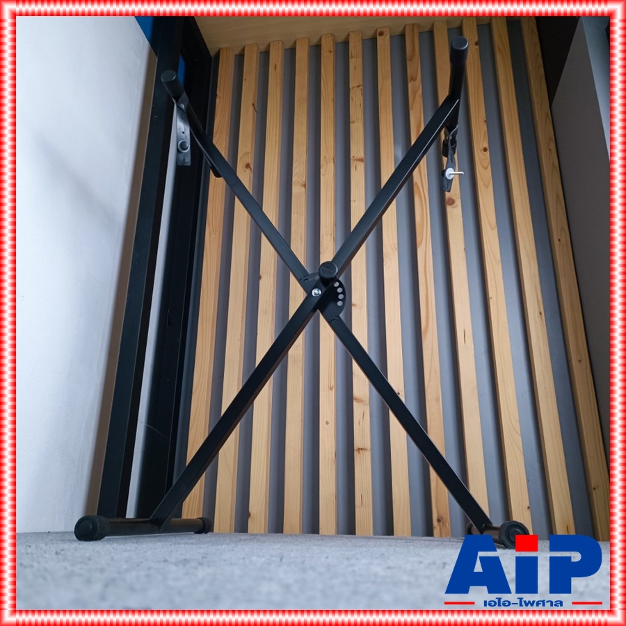 ขาตั้งคีย์บอร์ด HY-801 ขาตั้งคีย์บอร์ด ทรงตัว X พับเก็บได้ พกพาสะดวก ปรับได้ 5 ระดับ HY 801 HY801 เอไอ-ไพศาล