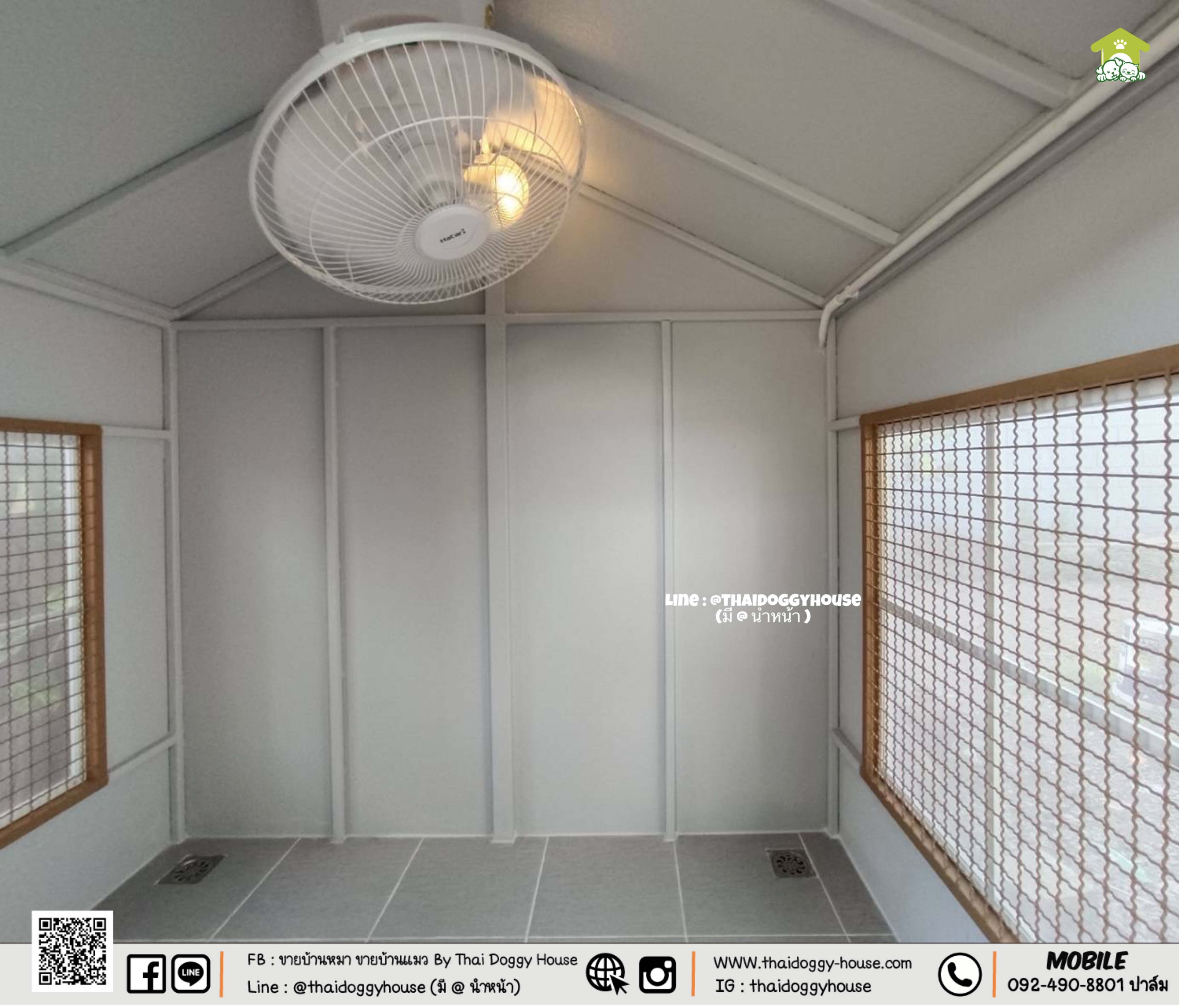 𝗠𝗜𝗡𝗜𝗠𝗔𝗟 𝗦𝗧𝗬𝗟𝗘 บ้านหมา บ้านแมว " 𝐓𝐇𝐀𝐈 𝐃𝐎𝐆𝐆𝐘 𝐇𝐎𝐔𝐒E