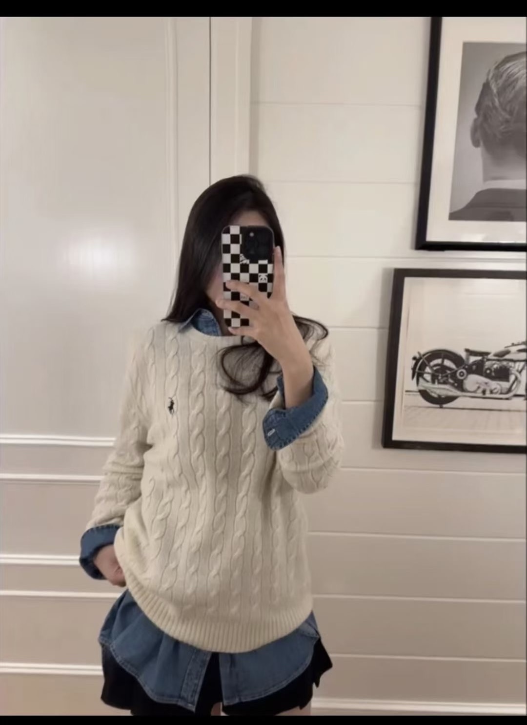 **do**เสื้อแขนยาว Ralph Lauren ใส่ได้ชาย หญิง มี 5 สี สินค้าใหม่ ของแท้
