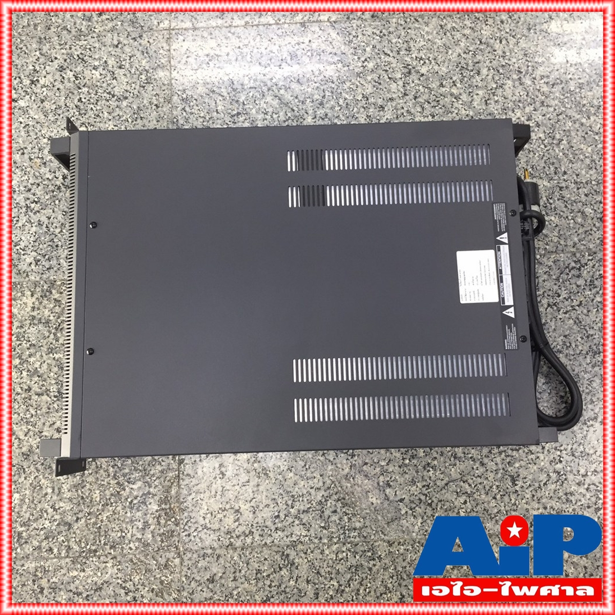 WARTECH 3600RMS POWER (45kg) POWER AMP เครื่องขยายเสียง เพาเวอร์แอมป์ รุ่น 3600RMS 3600-RMS 3600 RMS เอไอ-ไพศาล