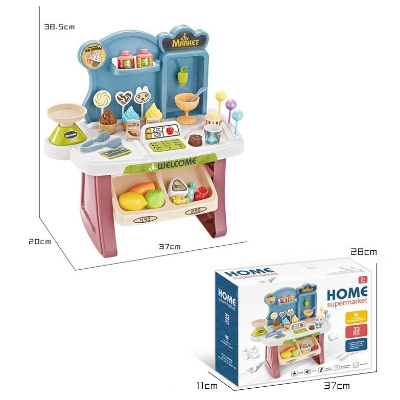 668-72 ของเล่นเด็กร้านค้าขายขนม