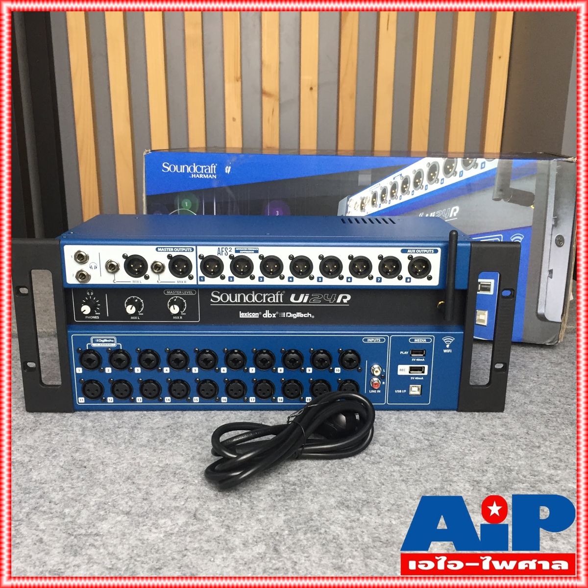 SOUNDCRAFT UI-24R Digital Mixer มิกเซอร์ มิกดิจิตอล เครื่องปรับแต่งเสียง MIX ตัวปรับแต่งเสียง เครื่องเสียง เอไอ-ไพศาล +++