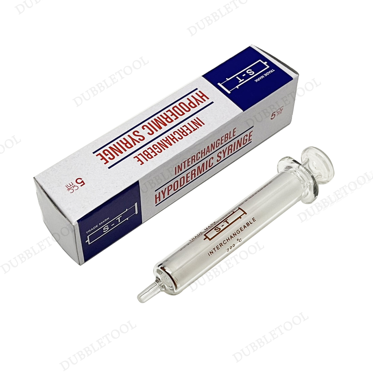 ไซลิงค์แก้วกระบอกฉีดยา Syringe 5 Ml. ไซลิงค์แก้ว INTERCHANGEBLE HYPODERMIC SYRINGE