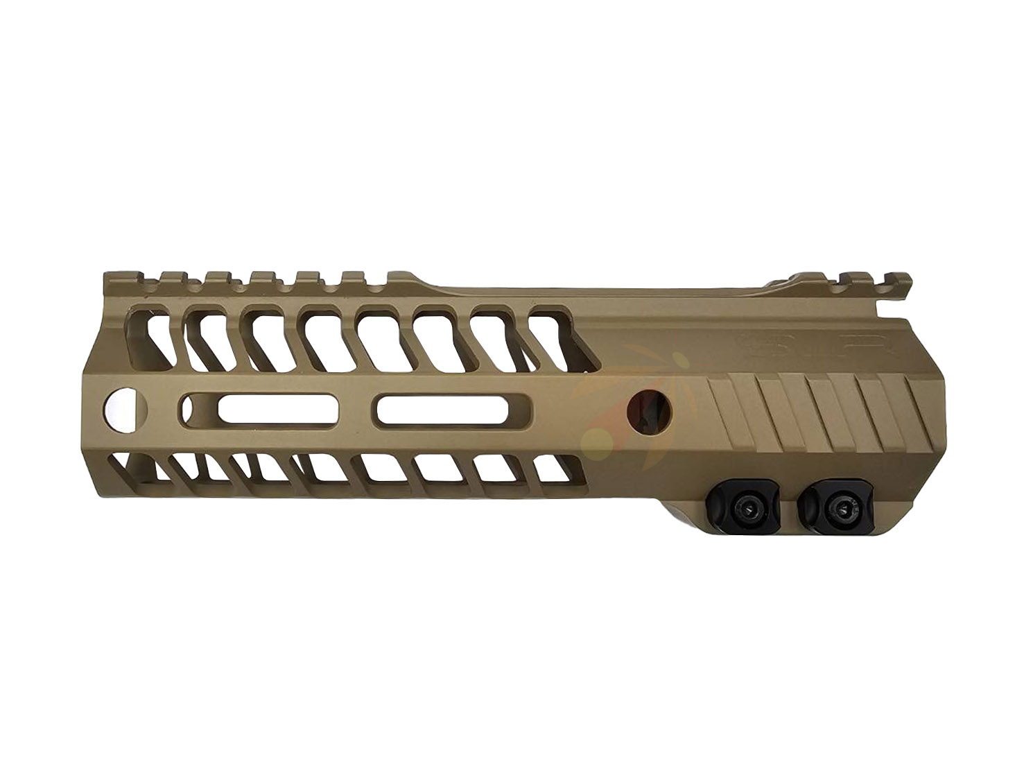 HONESTILL AR-15 M4 SLR M-LOK Handguard M Lock Lightweight Design Slim Free Float Aluminum Hand Guard TAN [ 7" ]