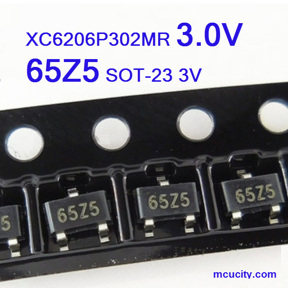 XC6206P302MR 3.0V 65Z5 SOT-23 3V Positive voltage regulator