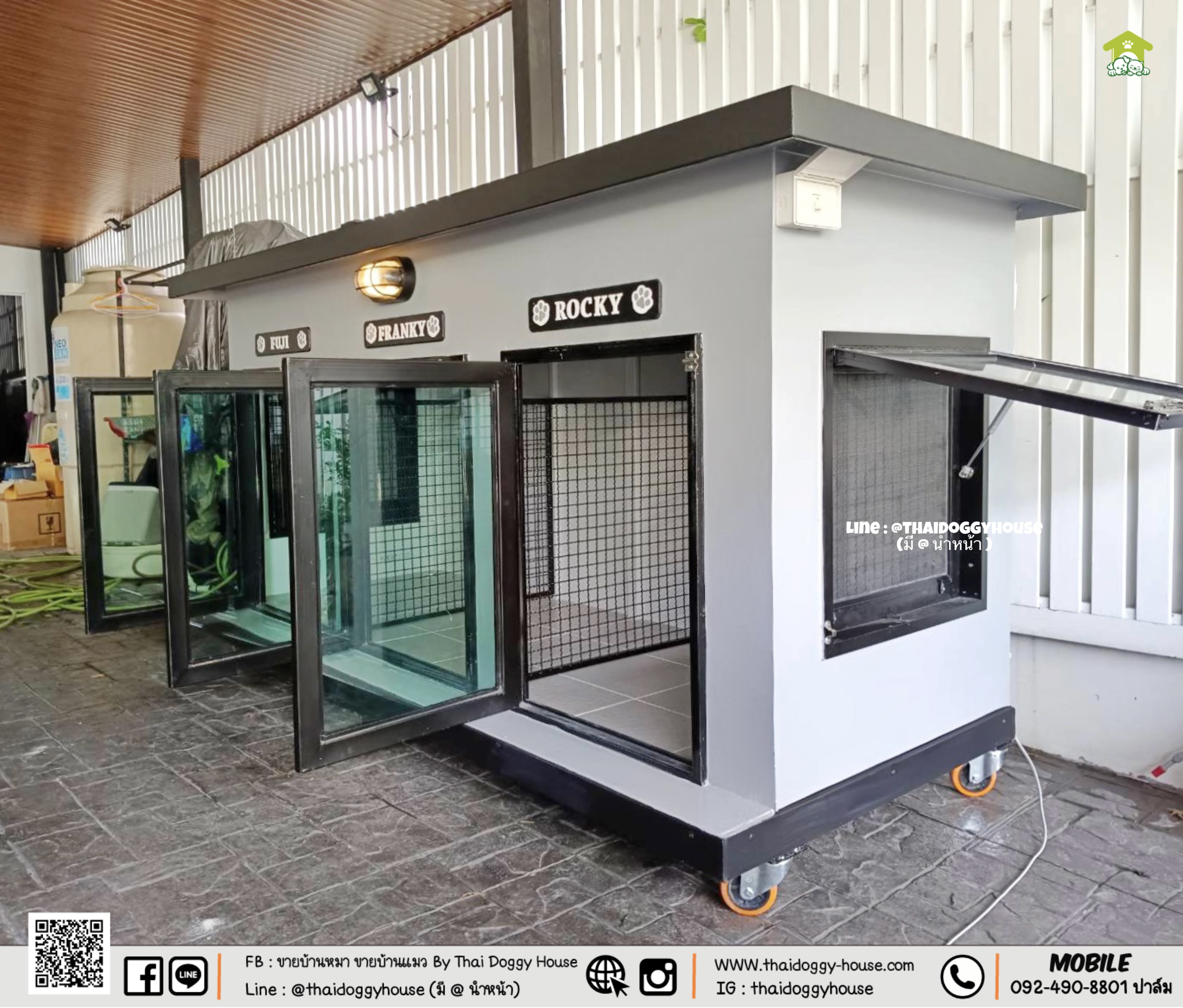 🏡 บ้านหมา บ้านแมว " 𝐁𝐎𝐗 𝐒𝐓𝐘𝐋𝐄 𝐁𝐘 𝐓𝐇𝐀𝐈 𝐃𝐎𝐆𝐆𝐘 𝐇𝐎𝐔𝐒𝐄