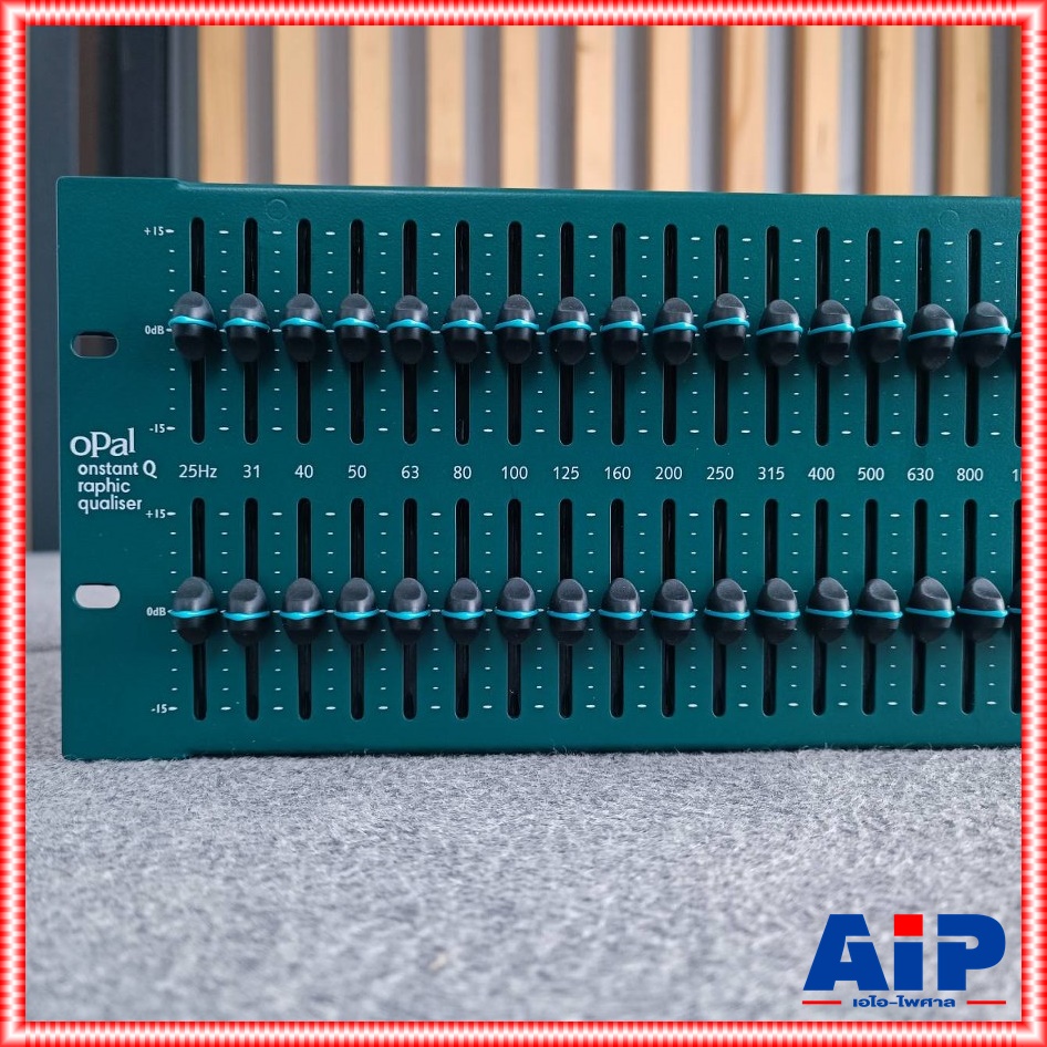 SOUNDBEST FCS-966 EQ EQUALIZER อีควอไลเซอร์ ชุดปรับแต่งเสียง 2 ชั้น สไลด์ยาว 31 Band Graphic Equalizer รุ่น FCS 966 FCS966 เอไอ-ไพศาล +++