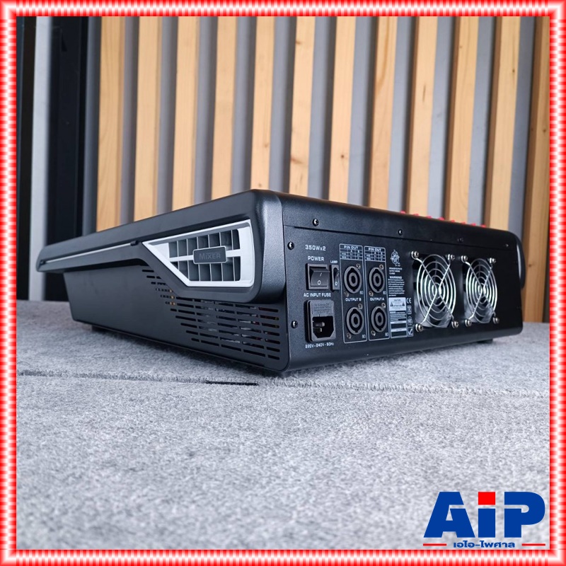 NTS TOP2-1235 POWERMIXER เอฟเฟคแท้ เพาเวอร์มิกเซอร์ มิกซ์NTS เครื่องเสียง เครื่องผสมสัญญาณเสียง เครื่องปรับแต่งเสียง MIX TOP2 1235 TOP21235 เอไอ-ไพศาล