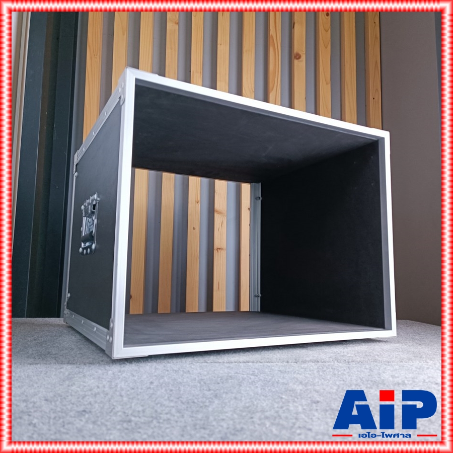 COMPACT RACK BM-8 เปลือยหน้า-หลัง ลึก19นิ้ว สีดำ (ไม่มีฝาปิด) คอมแพ็ค แร็ค BM8 แร็คเครื่องเสียง แร็คเปลือย แร็คแอมป์ เอไอ-ไพศาล