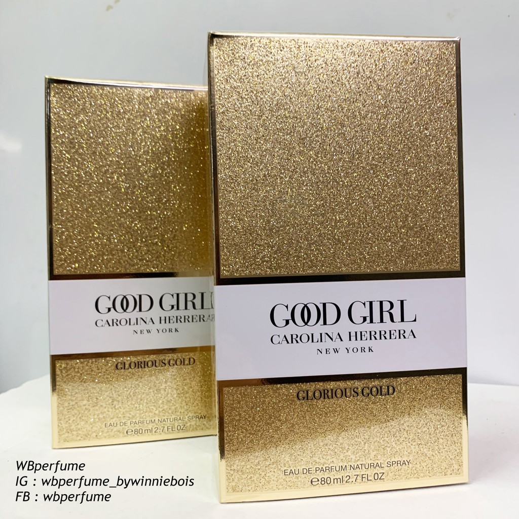 น้ำหอมแท้100% Carolina Herrera Good Girl Glorious Gold EDP 80ml