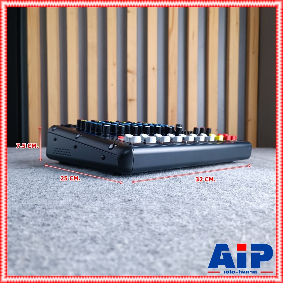 NTS SMK-8 MIXER บลูทูธ รุ่นใหม่ มิกเซอร์ 8 ช่อง มิกซ์คาราโอเกะ เอฟเฟคแท้ มิกซ์ขนาดเล็ก เอ็นทีเอส SMK8 เอไอ-ไพศาล