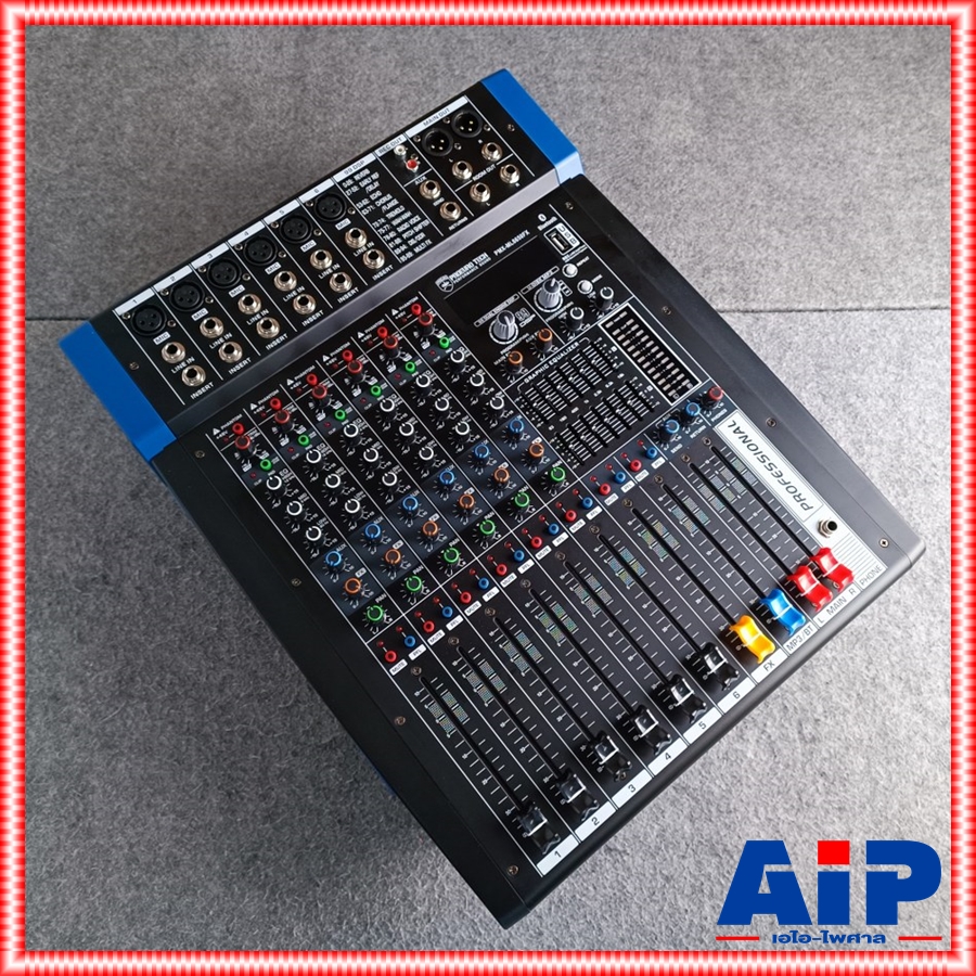 PROEUROTECH PMX-ML6650FX POWERMIXER รุ่นใหม่ เพาเวอร์มิกเซอร์ 650วัตต์ 6ช่อง โปรยูโรเทค PMX ML 6650 FX PMXML6650FX เอไอ-ไพศาล