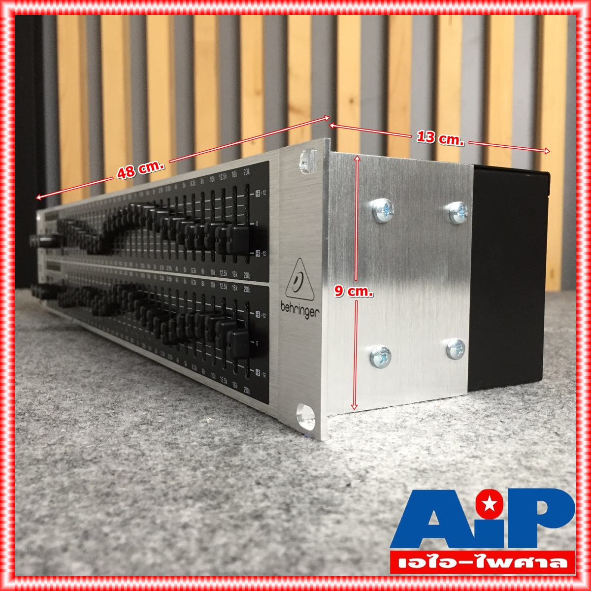 BEHRINGER FBQ-3102 EQ fbq 3102 fbq3102 เครื่องปรับแต่งเสียง เครื่องเสียง อีคิว เอไอ-ไพศาล +++