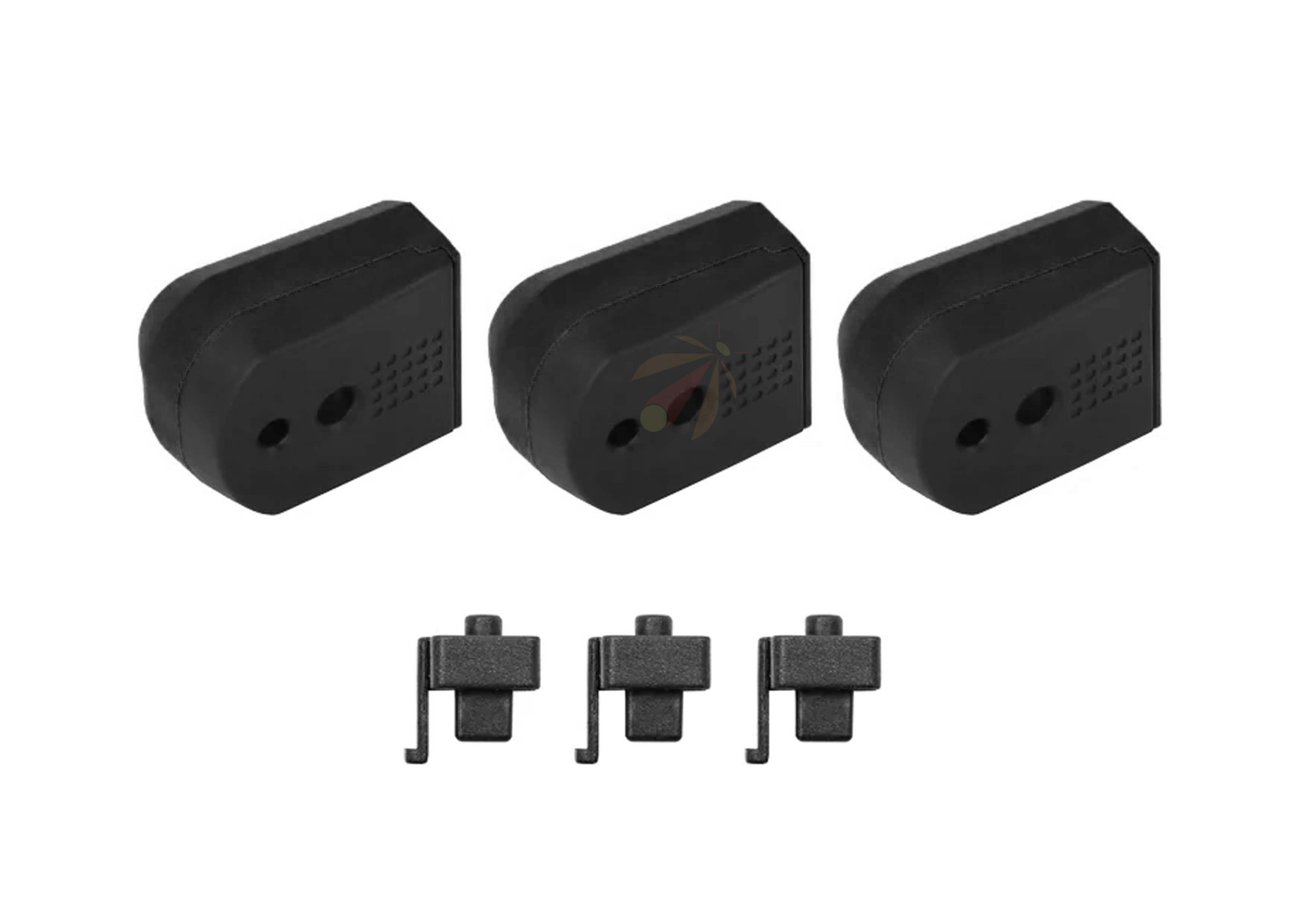PTS Enhanced Pistol Shockplate (3 pack) For Hi-Capa 5.1 PTS-BK