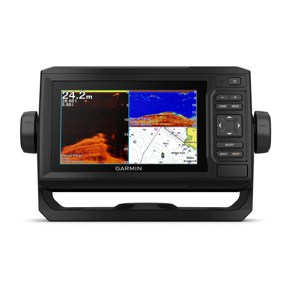 เครื่องหาปลา+GPS ยี่ห้อ Garmin ECHOMAP Plus 65cv เมนูไทย แถมฟรี แผนที่ Bluechart g2 และหมวก