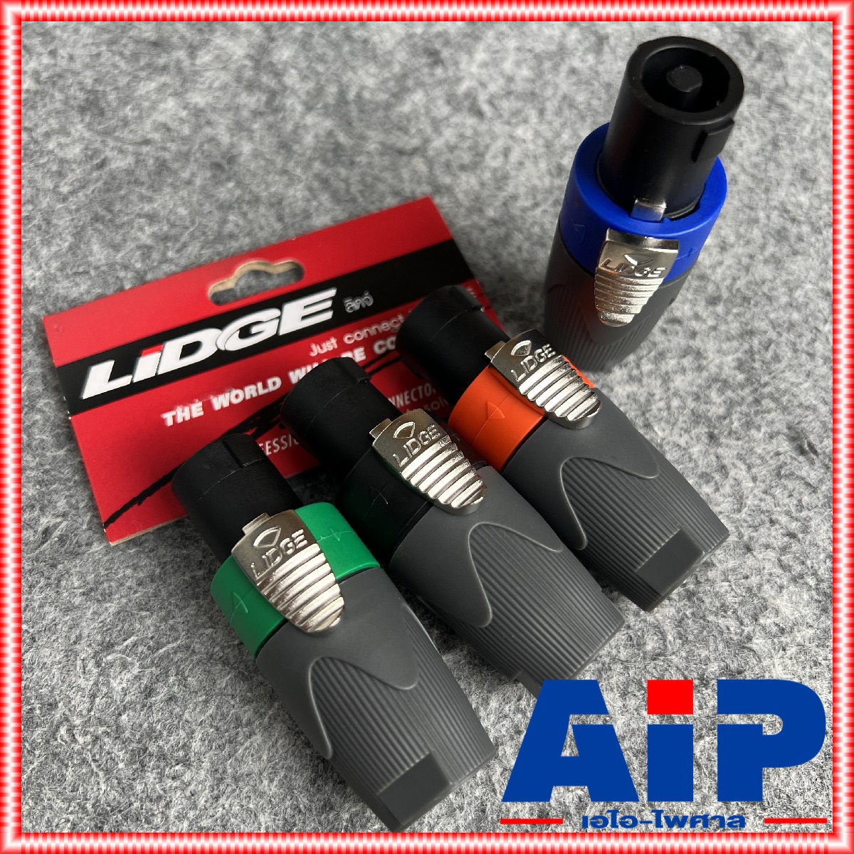 มี4สีให้เลือก LIDGE YM122A SPEAKON ปลั๊กลำโพง หัวspeakon YM122 YM 122 YM-122 สเปคคอน สเปคค่อนลำโพง สเปคค่อน speakon YM-122A YM 122 A YM 122A