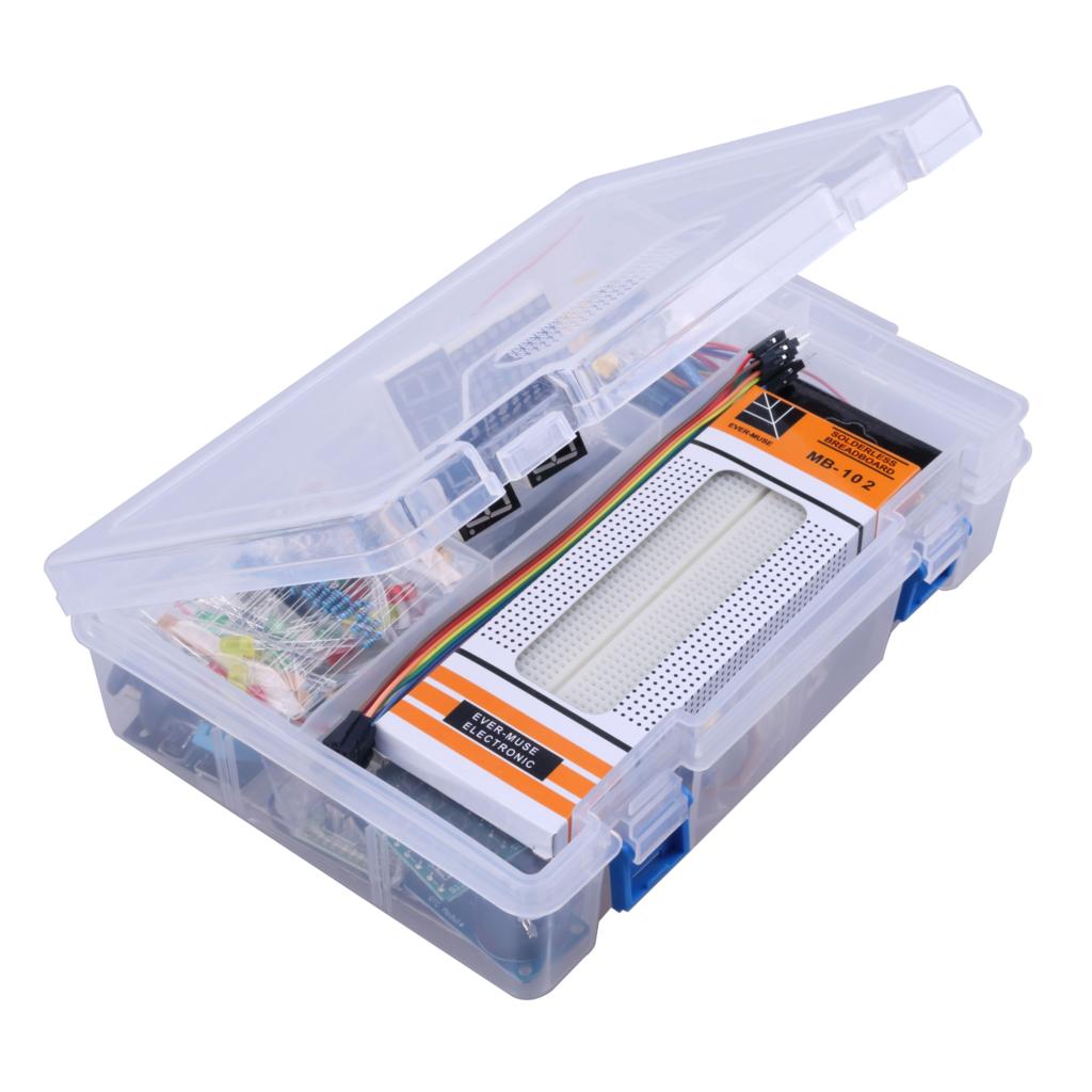 ชุดเรียนรู้ ชุดคิท UNO R3 KIT Upgraded version for Arduino Starter Kit RFID Learn Suite Stepper Motor +I2C LCD1602