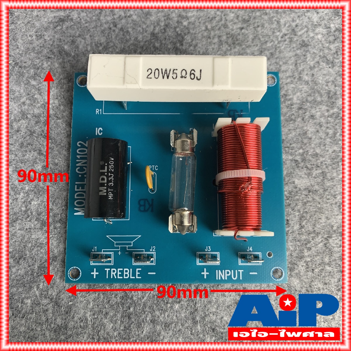 1อัน NTS CN102 2KHZ NETWORK เน็ตเวิร์คลำโพง CN 102 เน็ตเวิร์ค เน็ตเวิร์คเสียงแหลม ตัวกรองแหลม CN-102