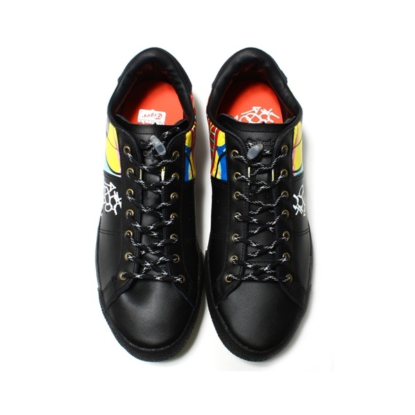 รองเท้าโอนิ LAWNSHIP - Longship Black / Black (HAMILTON YOKOTA)