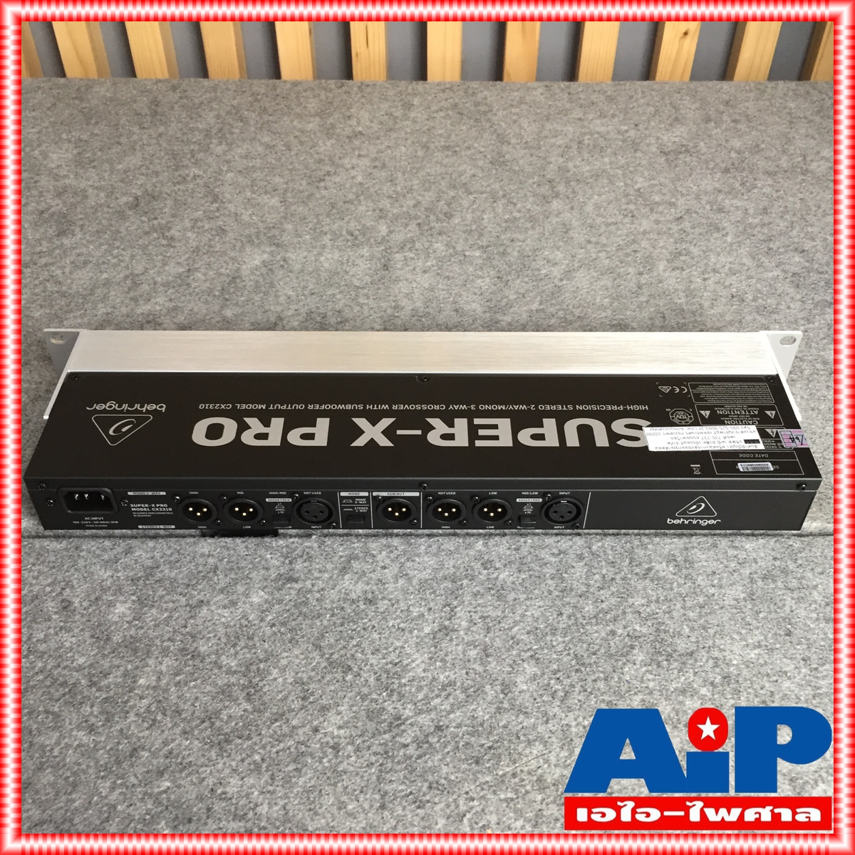 BEHRINGER CX 2310 V2 CROSSOVER เพาเวอร์ เครื่องปรับแต่งเสียง เครื่องกำหนดความถี่ POWER CX2310 cx-2310 เอไอ-ไพศาล +++