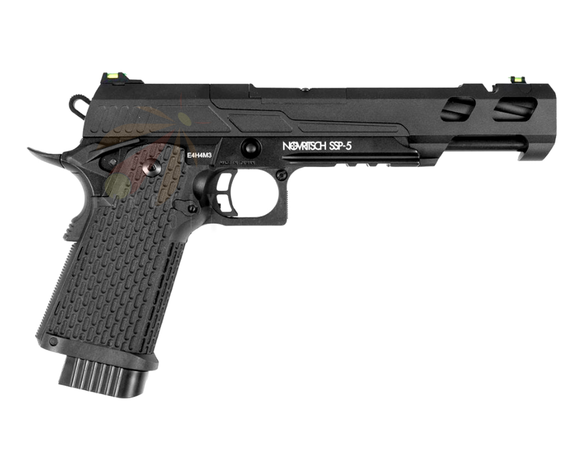 NOVRITSCH SSP5 GREEN GAS AIRSOFT PISTOL (BLACK)