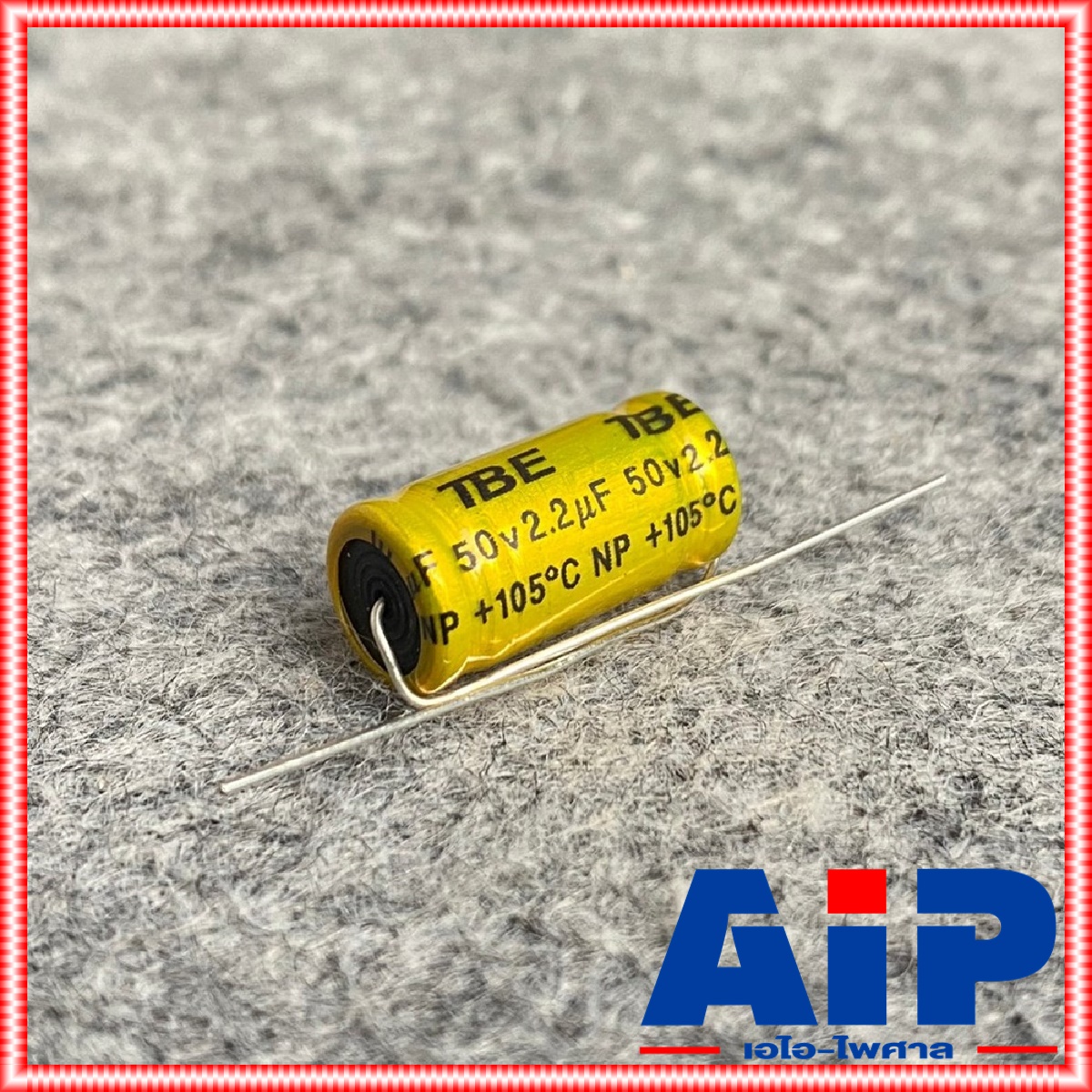 10ตัว 2.2uF 50V C ลำโพง สีทอง คาปาลำโพงเสียงแหลม ตัวป้องกันลำโพงเสียงแหลม คอนเดนเซอร์ ทอง คาปาซิเตอร์ลำโพง CAPACITOR 4.9 cเสียงแหลม เอไอ-ไพศาล