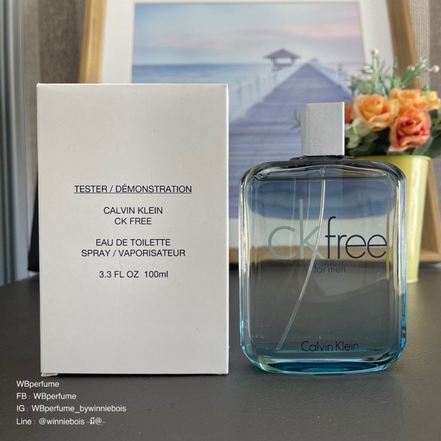 น้ำหอมแท้100% CK Free For Men EDT 100 ml TESTER