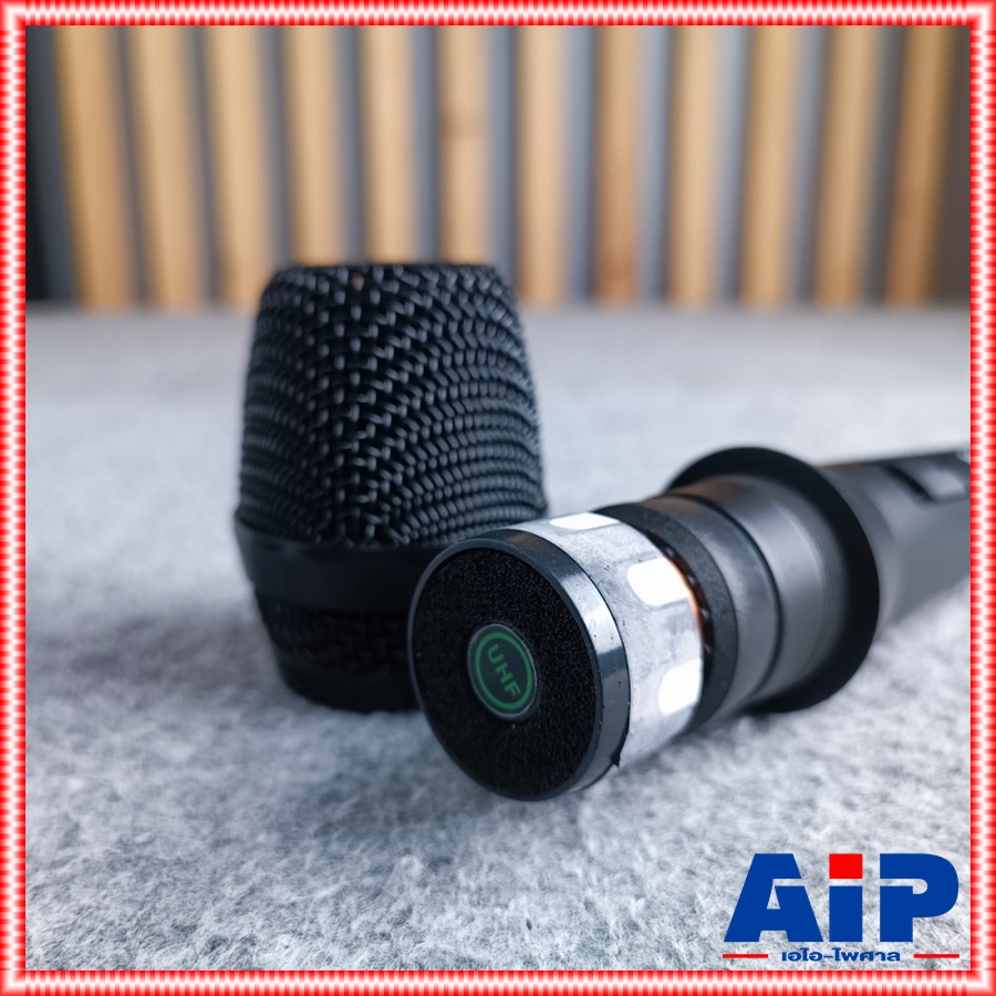 DE ACOUSTIC KM-8.0 ไมค์สาย Microphone ไมค์พร้อมสาย ไมโครโฟน ร้องเพลง ไมค์พูด ไมค์ คาราโอเกะ KM 8.0 KM8.0 เอไอ-ไพศาล