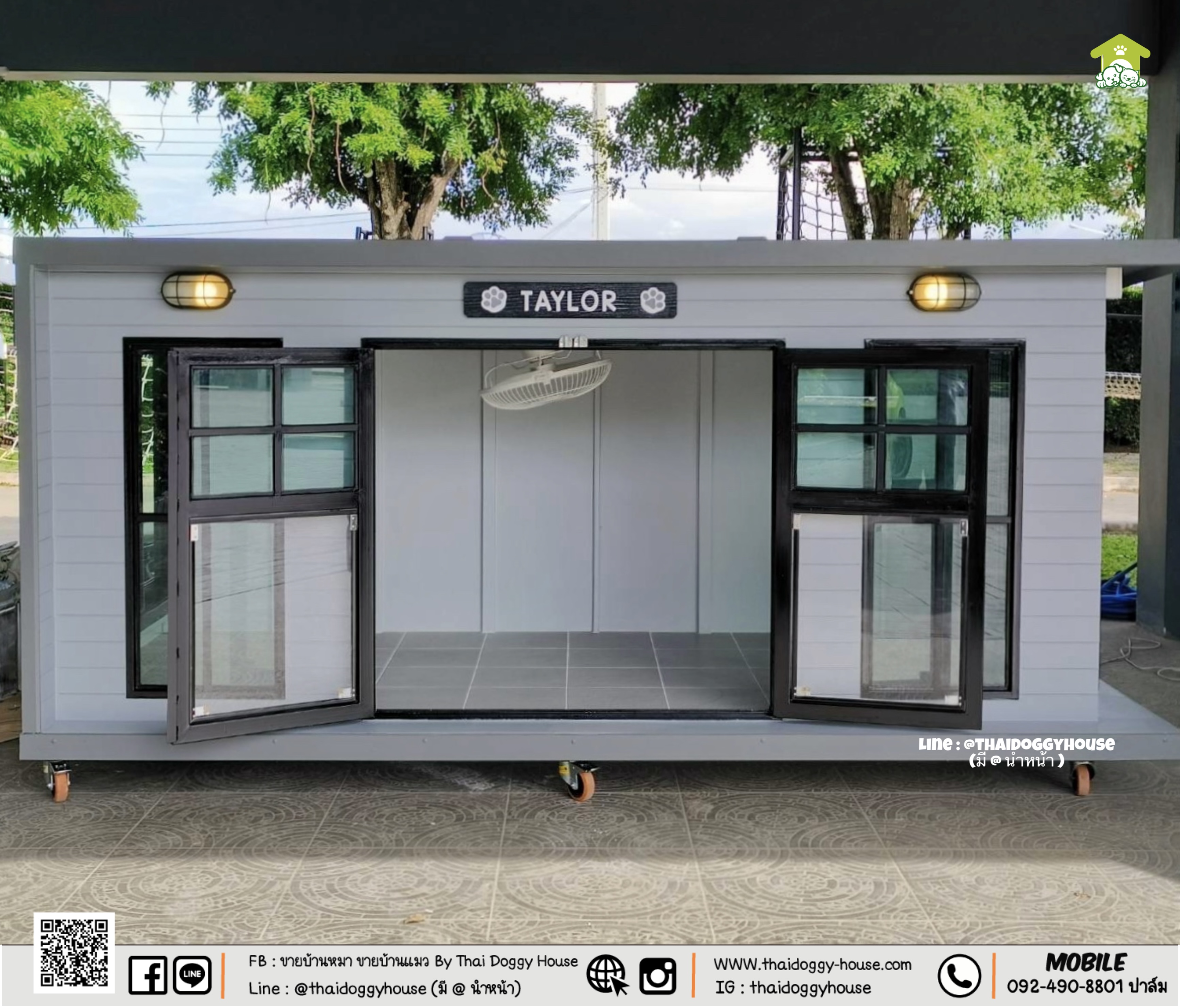 บ้านหมา บ้านแมว " 𝐁𝐎𝐗 𝐒𝐓𝐘𝐋𝐄 𝐁𝐘 𝐓𝐇𝐀𝐈 𝐃𝐎𝐆𝐆𝐘 𝐇𝐎𝐔𝐒𝐄 "