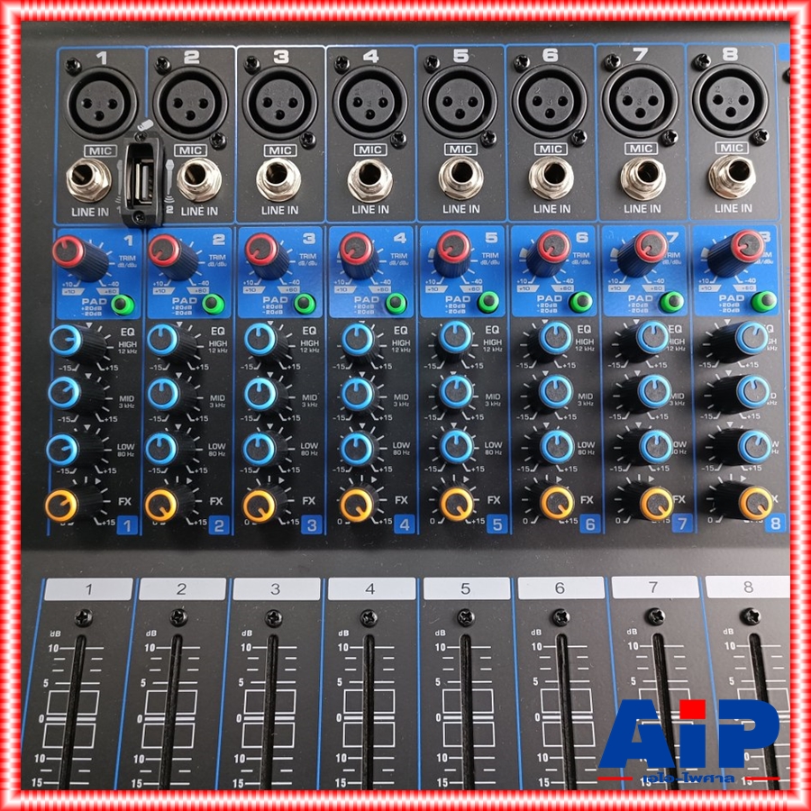 PROEUROTECH PMX-XP8300DSP POWERMIXER มิกซ์ มิกเซอร์ เพาเวอร์มิกซ์ PMX XP 8300 DSP เครื่องเสียง เครื่องปรับแต่งเสียง MIX