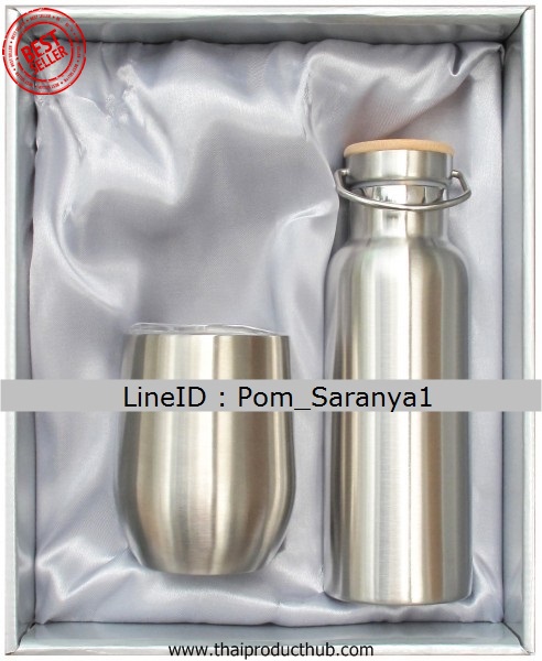 U95-021-CP-001_ชุดกิ๊ฟเซ็ทกระติกเก็บอุณภูมิ, กิ๊ฟเซ็ทกระติกน้ำโลหะ, กิ๊ฟเซ็ทกระติกและแก้วน้ำเก็บร้อนเย็นของพรีเมี่ยม, ของที่ระลึก
