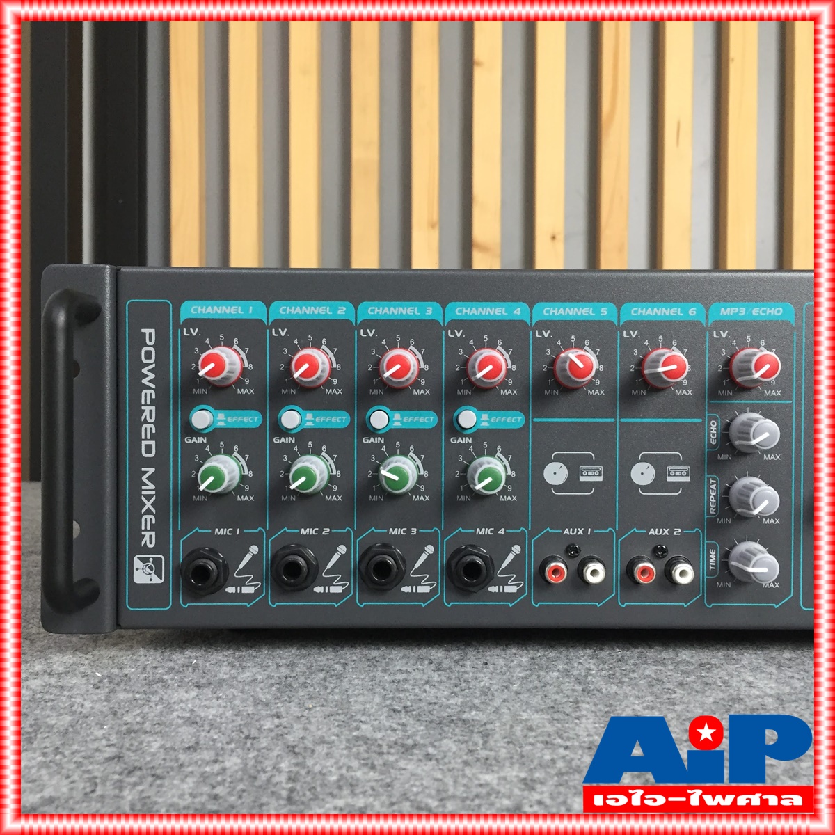 NPE PMD550MP3 AC/DC POWERMIXER ลาย PMD 550 MP3 POWERMIX PMD-550 MP3 แอมป์เสียงตามสาย ใช้ได้ทั้งไฟบ้าน 220V ไฟรถ DC24V มีบลูทูธ เอไอ-ไพศาล +++