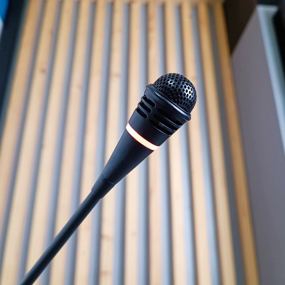 NPE GN-460 ไมค์ตั้งโต๊ะ คอไมค์ 43cm รองรับไฟ Phantom 48v ไมค์ประชุมคออ่อนมีไฟ GN 460 เอ็นพีอี GN460 เอไอ-ไพศาล