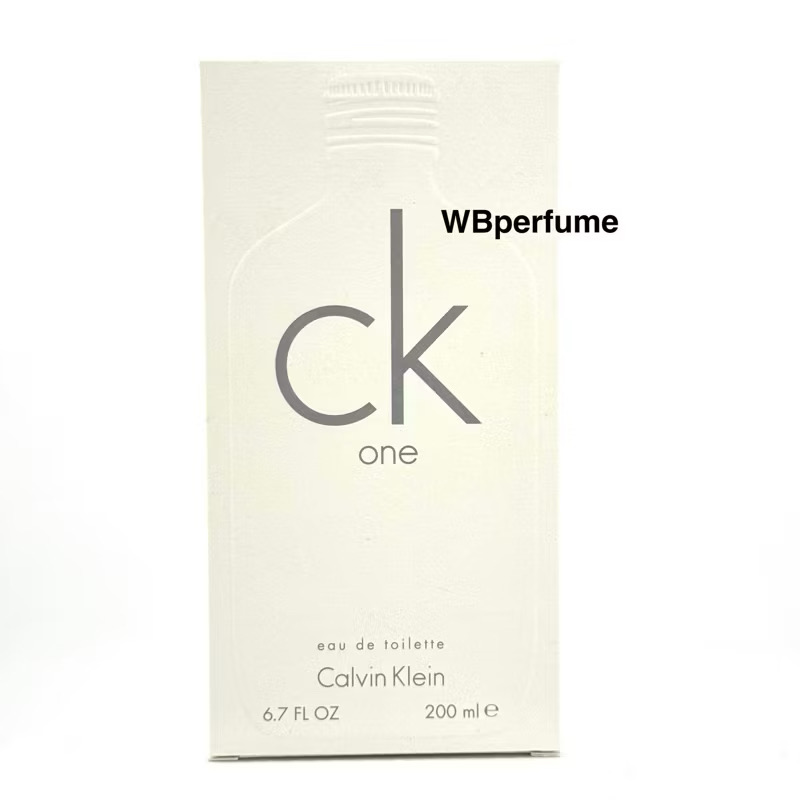 น้ำหอม CK One EDT 200ml พร้อมกล่อง ของแท้ 100%