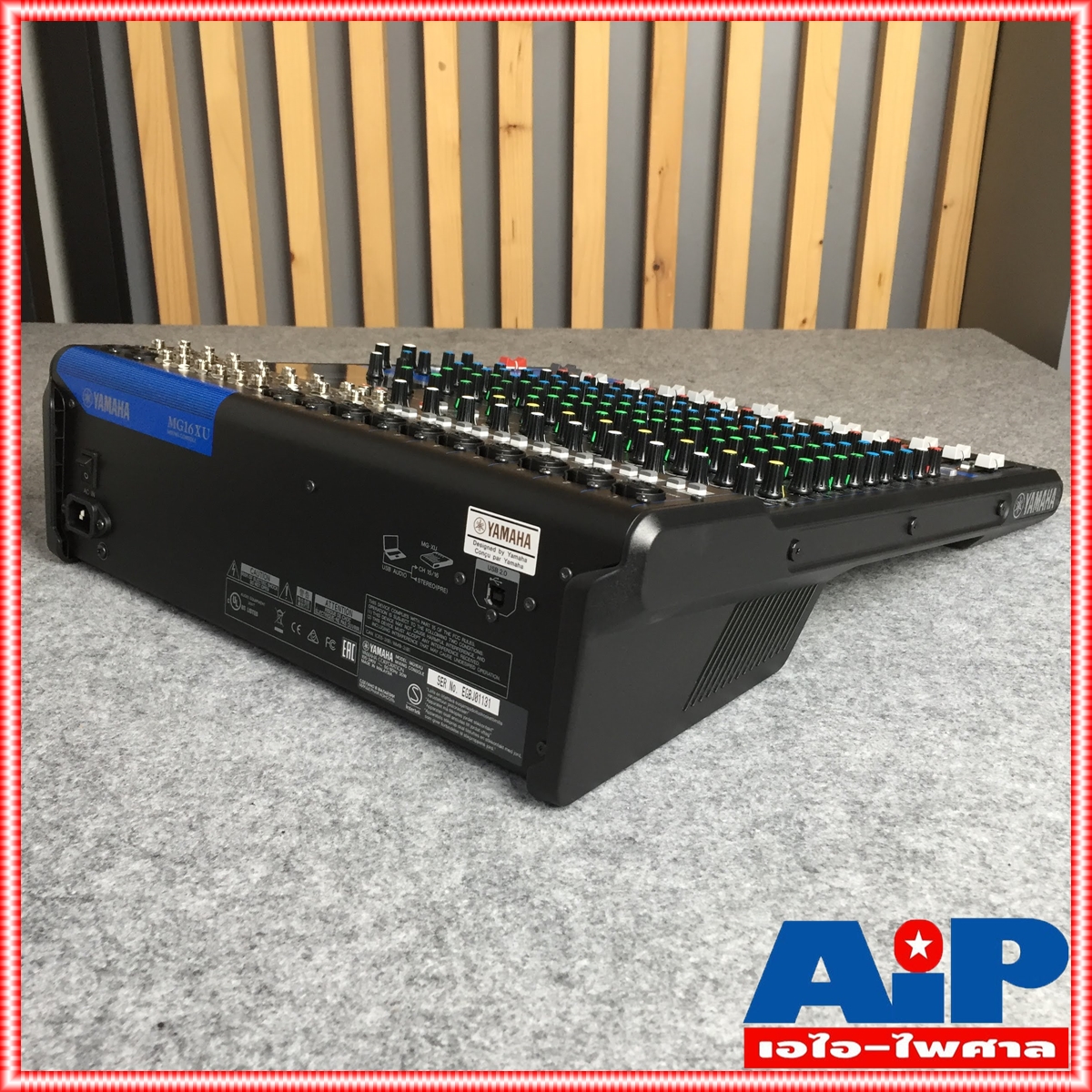 YAMAHA MG-16XU MIXER มิกซ์ มิกเซอร์ มิกซ์YAMAHA เครื่องเสียง เครื่องปรับแต่งเสียง MIX เอไอ-ไพศาล +++