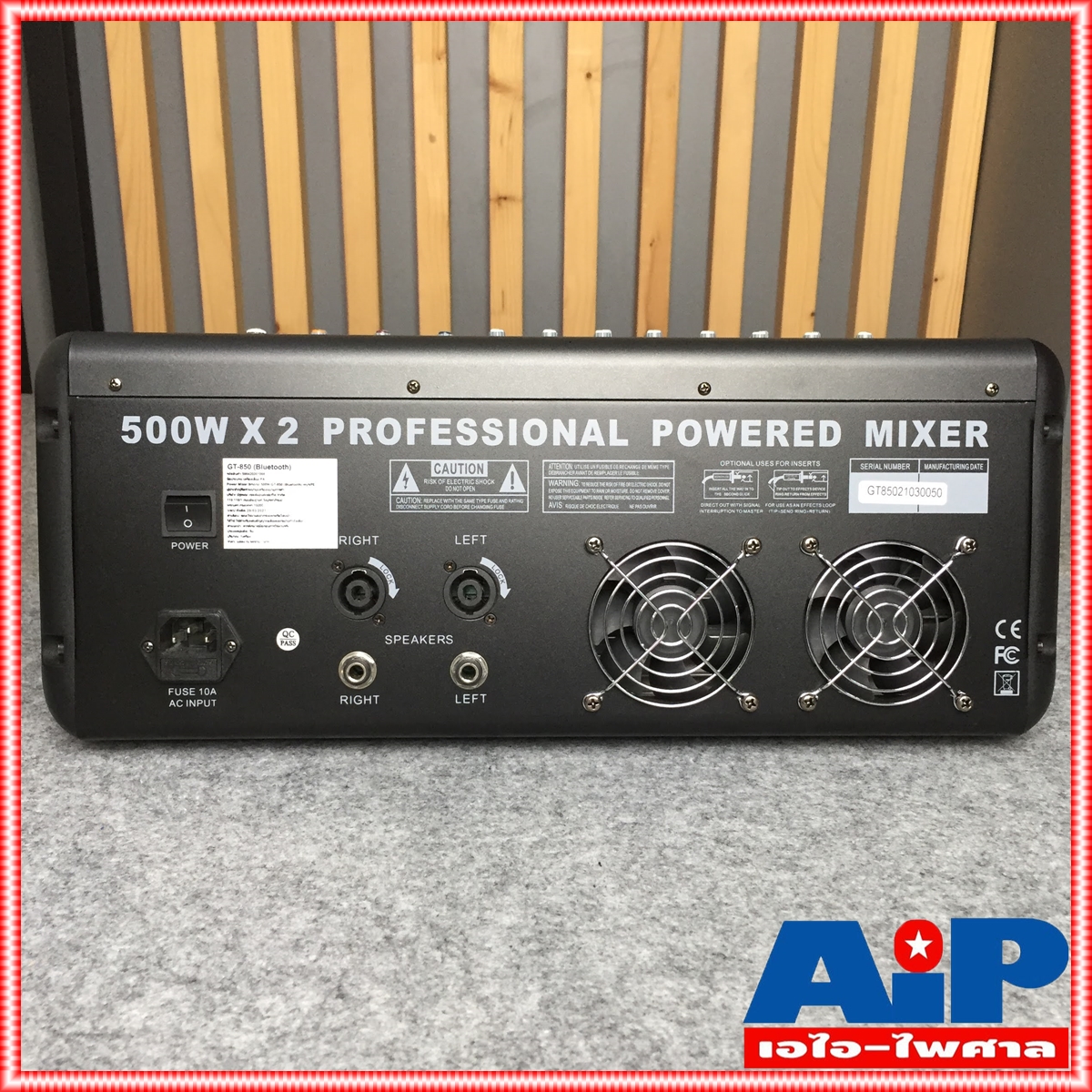 MYNPE GT-850 POWER MIXER8mono 500W GT-850มิกเซอร์ POWERMIX เพาเวอร์มิกซ์ มิกซ์ เครื่องเสียง GT 850 GT850 MY NPE