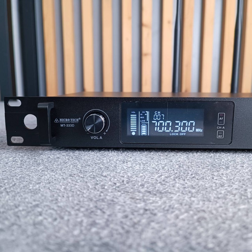 MICROTECH MT-333D ไมค์ลอยมือถือคู่UHF ไมค์โครโฟน ไมค์ลอย คลื่นความถี่ถูกต้องตาม กสทช MT 333 D MT 333D MT333 D MT333D ไมโครเทค เอไอ-ไพศาล +++