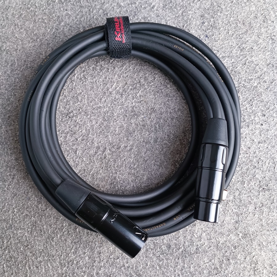 5เมตร KIRLIN DMX-631 สายDMX สายสัญญาณ สายXLRผู้-เมีย CANNON DMX631 DMX 631 เอไอ-ไพศาล