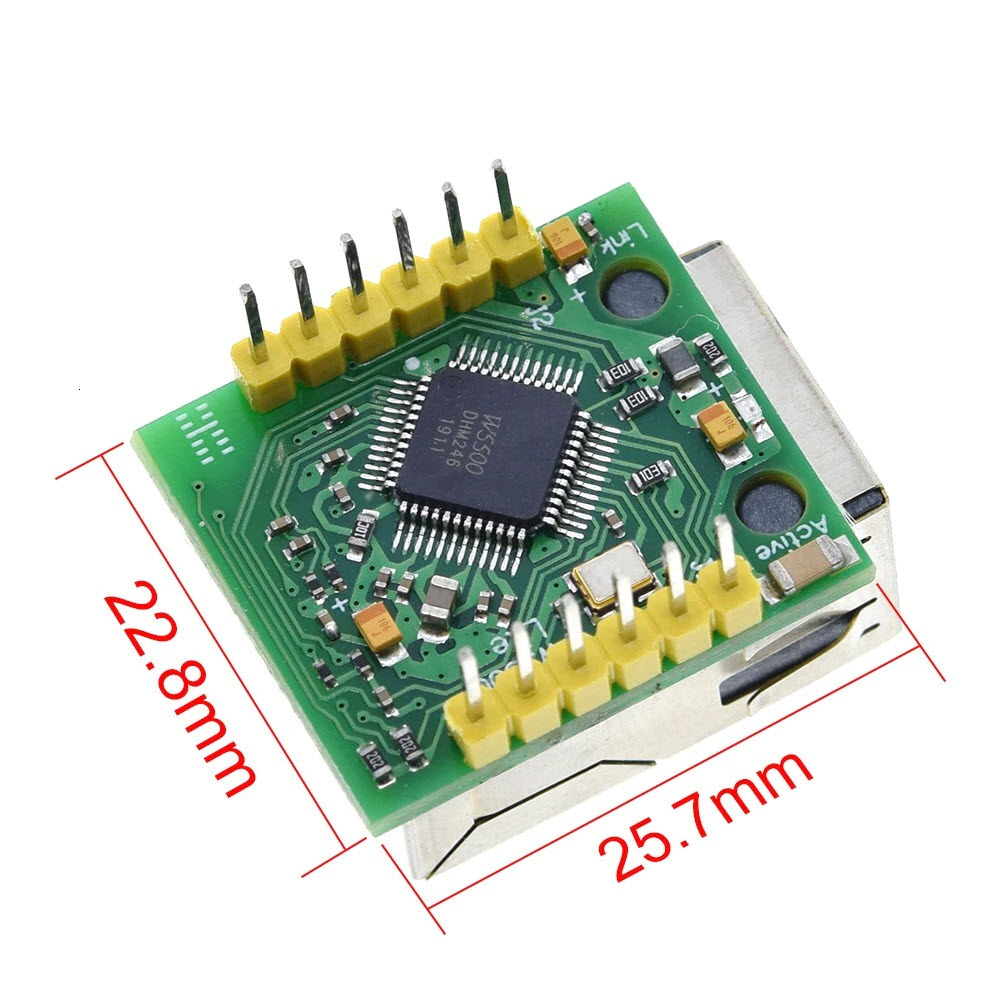 W5500 SPI to LAN Ethernet Network Module 3.3V/5V