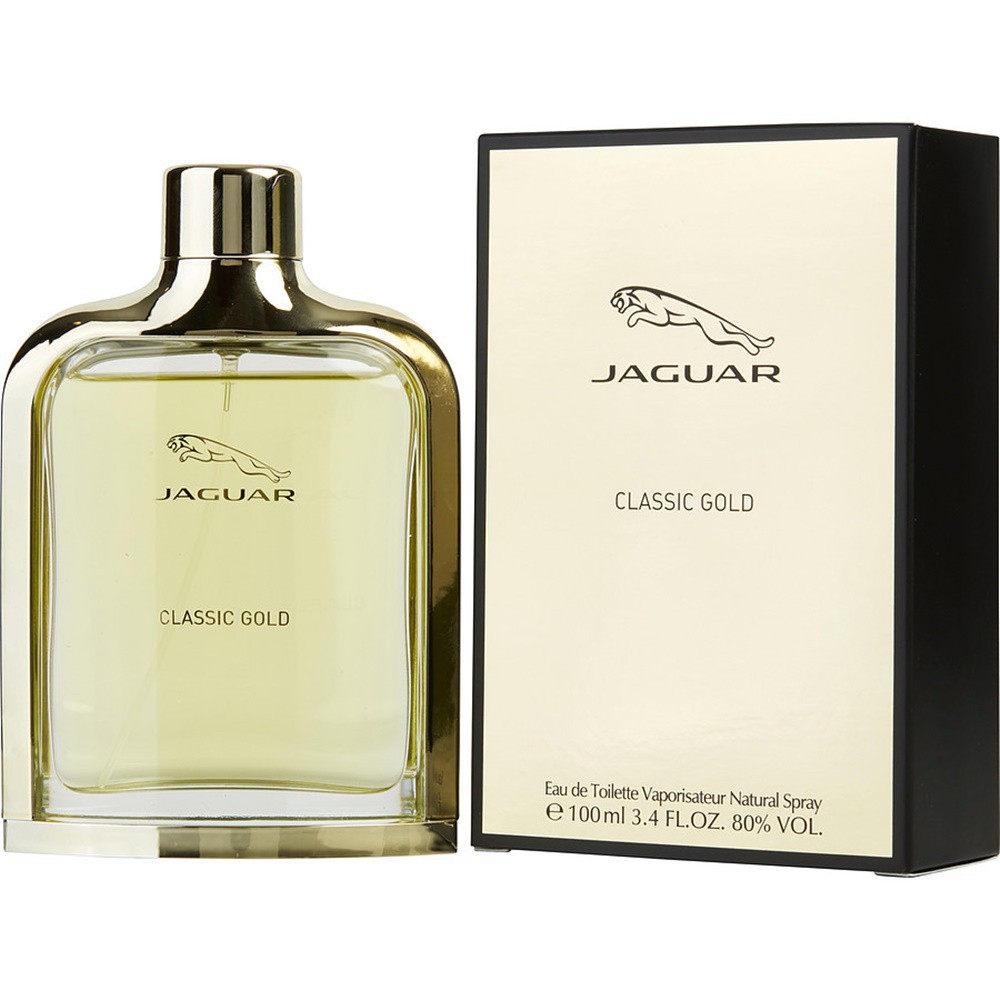 น้ำหอมแท้100% น้ำหอม Jaguar Classic Gold EDT for men 100 ml