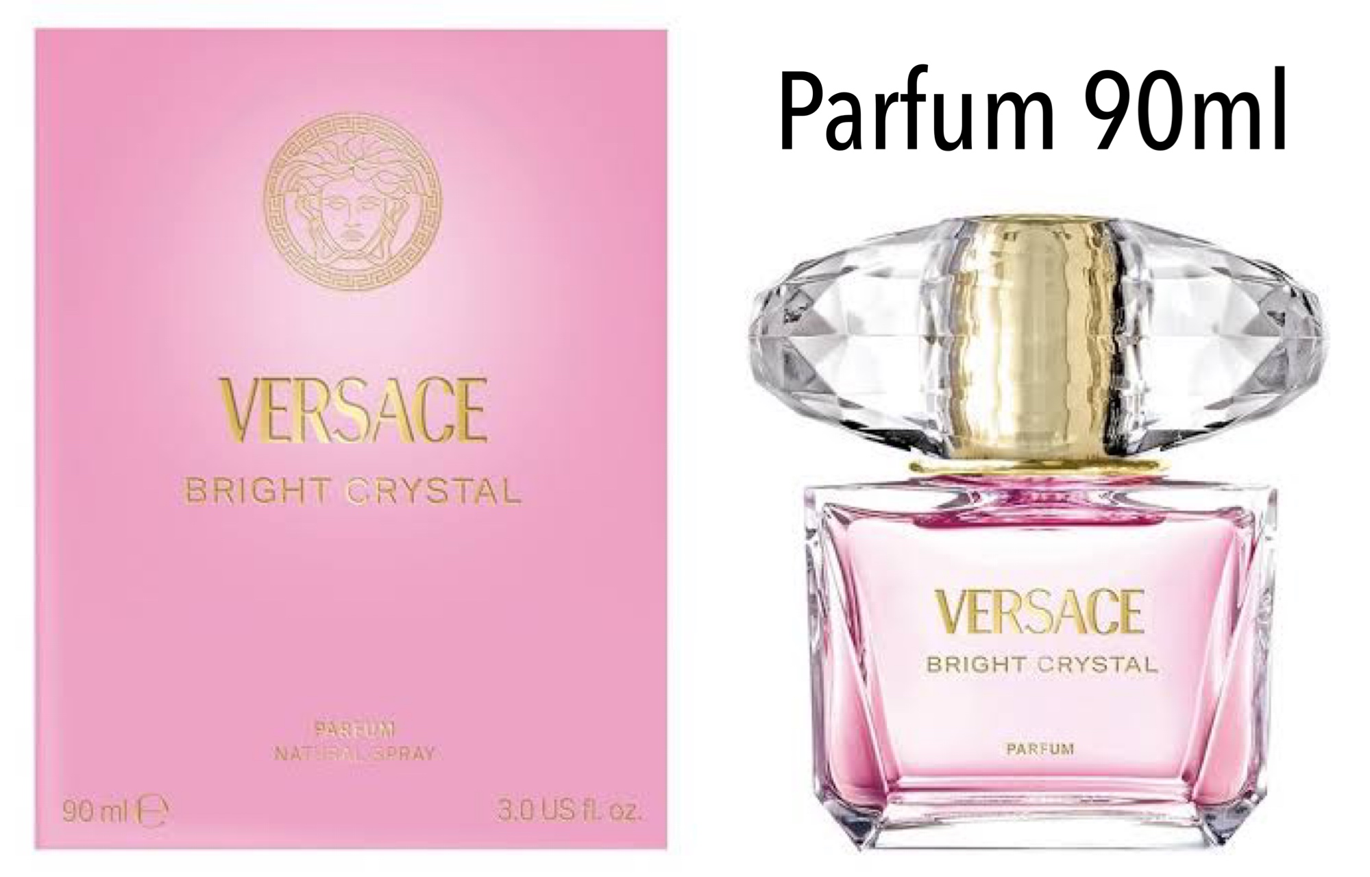 น้ำหอม Versace Bright Crystal Parfum 90ml แบบใหม่