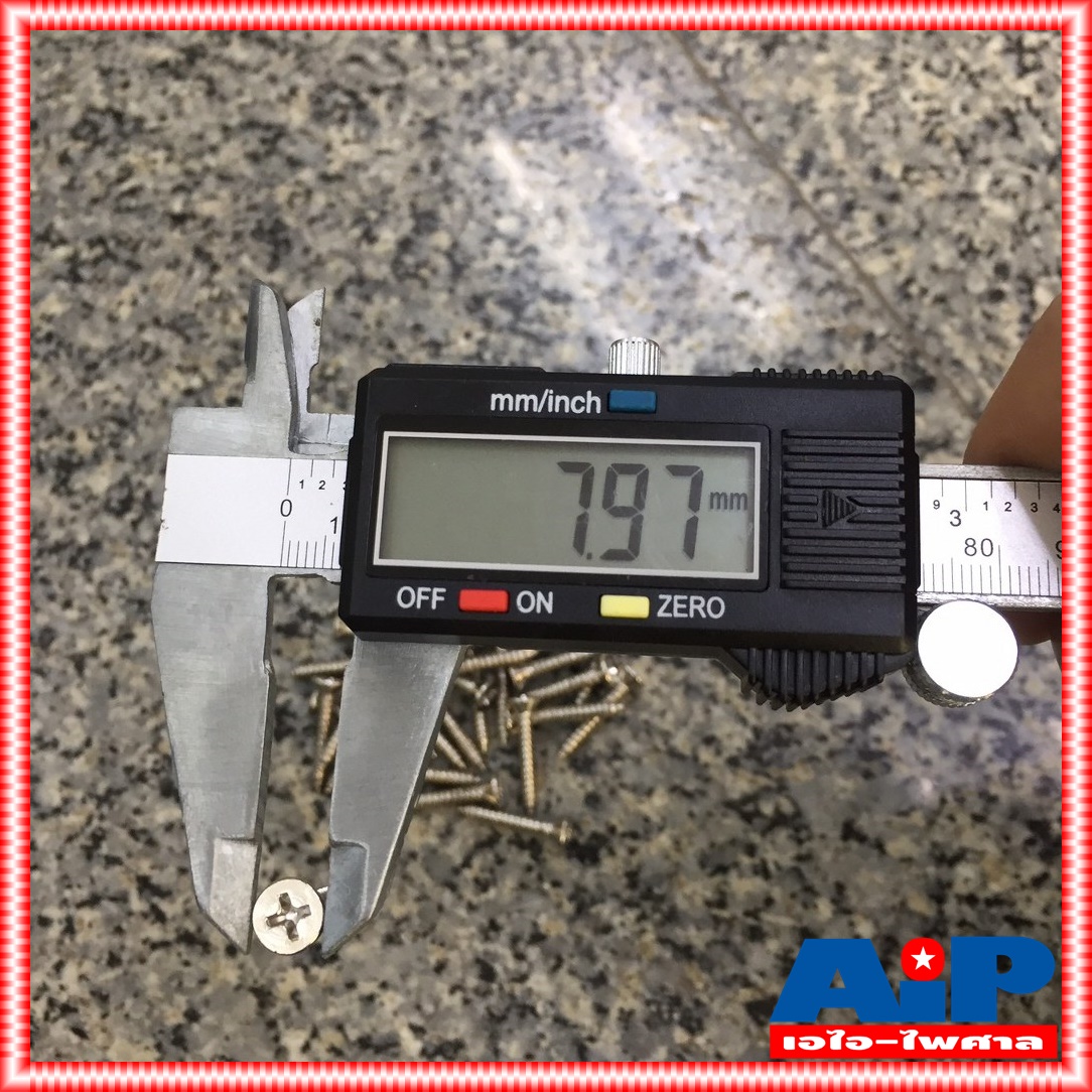 ถุง20ตัว สกรู FH 8X1" น็อต น็อตหัวแบนยาว1นิ้ว น็อตหัวแบน สกรูหัวแบน น็อตเกลียวปล่อย สกรู8X1นิ้ว น็อต8X1นิ้ว เอไอ-ไพศาล