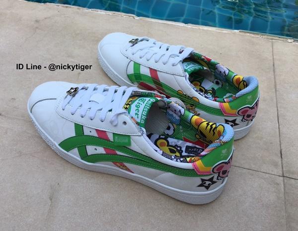 Tokidoki Lawnship - White / Apple Green (Show Case) เก่าเก็บ