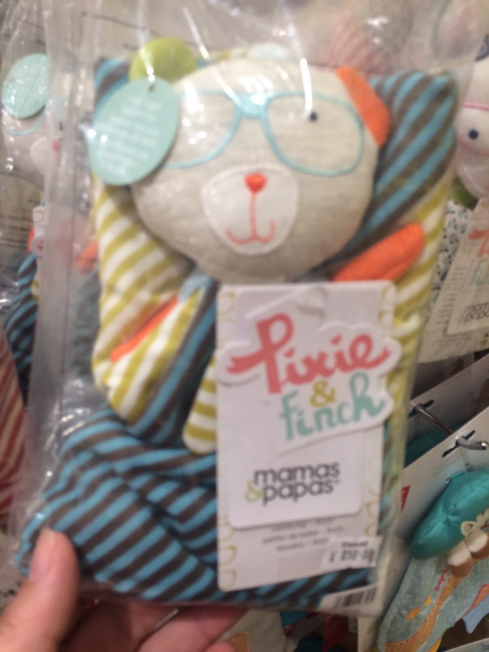 KC-011 ของเล่นผ้าขนนุ่มยางกัด ของแท้