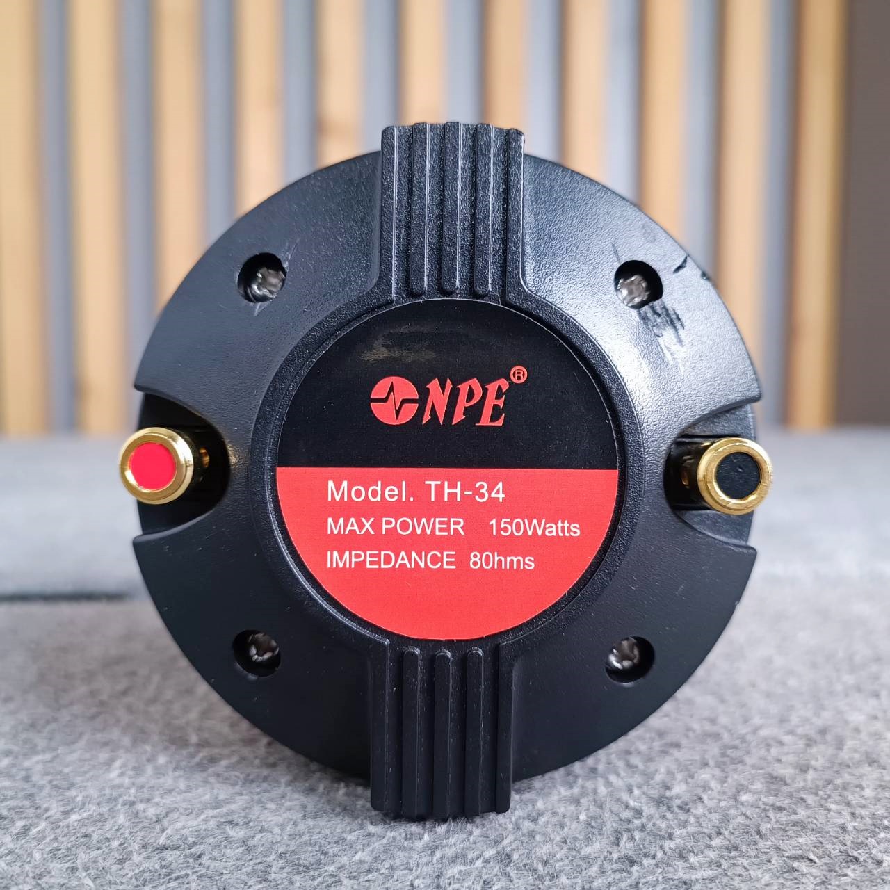 สินค้าเสียหายจากการขนส่ง NPE TH-34 DRIVER เกลียว มีรอยถลอก DRIVER UNIT ยูนิตเสียงแหลม TH34 ไดร์เวอร์แบบเกลียว TH 34 เอไอ-ไพศาล