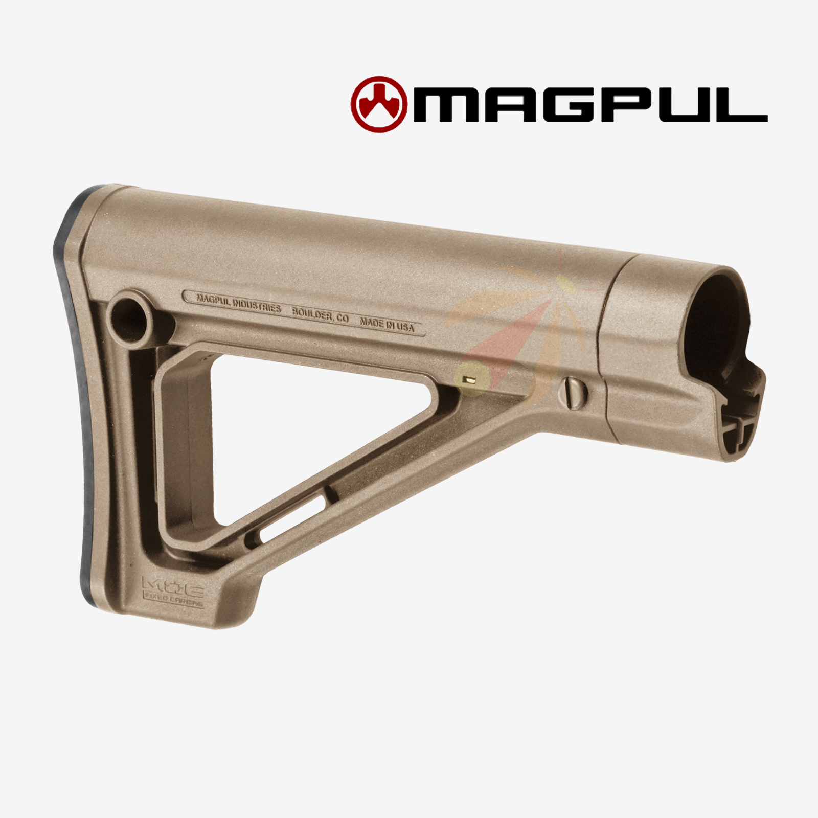 MAGPUL MOE Fixed Carbine Stock – Mil-Spec (MAG480)